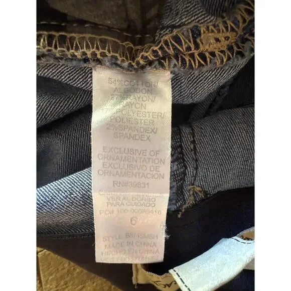 Democracy “Ab” technology Bermuda Style Denim Shorts - Picture 4 of 6